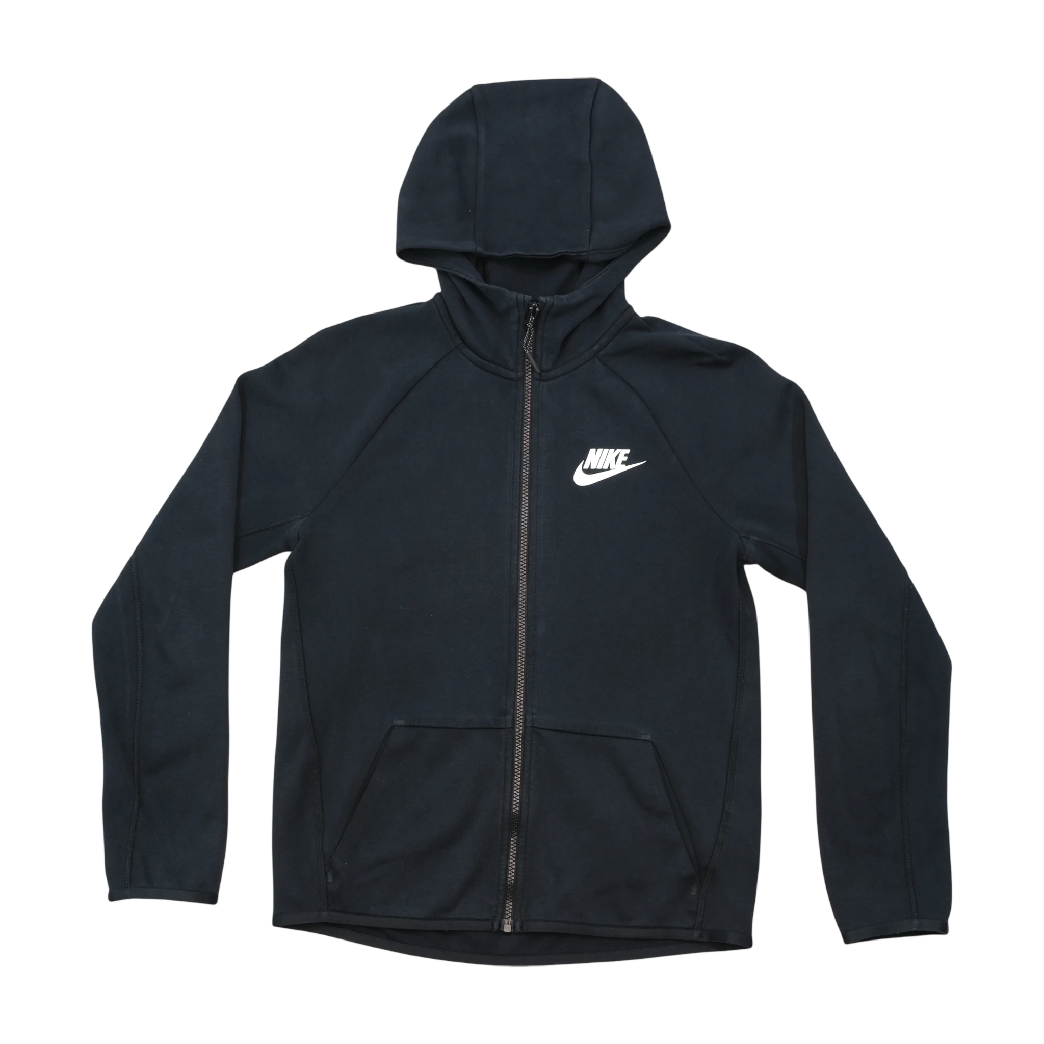 Nike Black Zip-Up Hooded Jacket