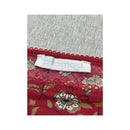 Saia Pollera em Camadas com estampado floral e de Borboleta