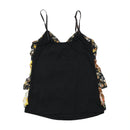 Italian Patchwork Floral Tiered Tank Top
