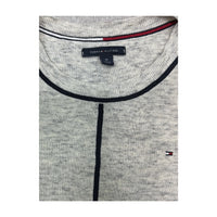 Gray Melange Crewneck Sweater