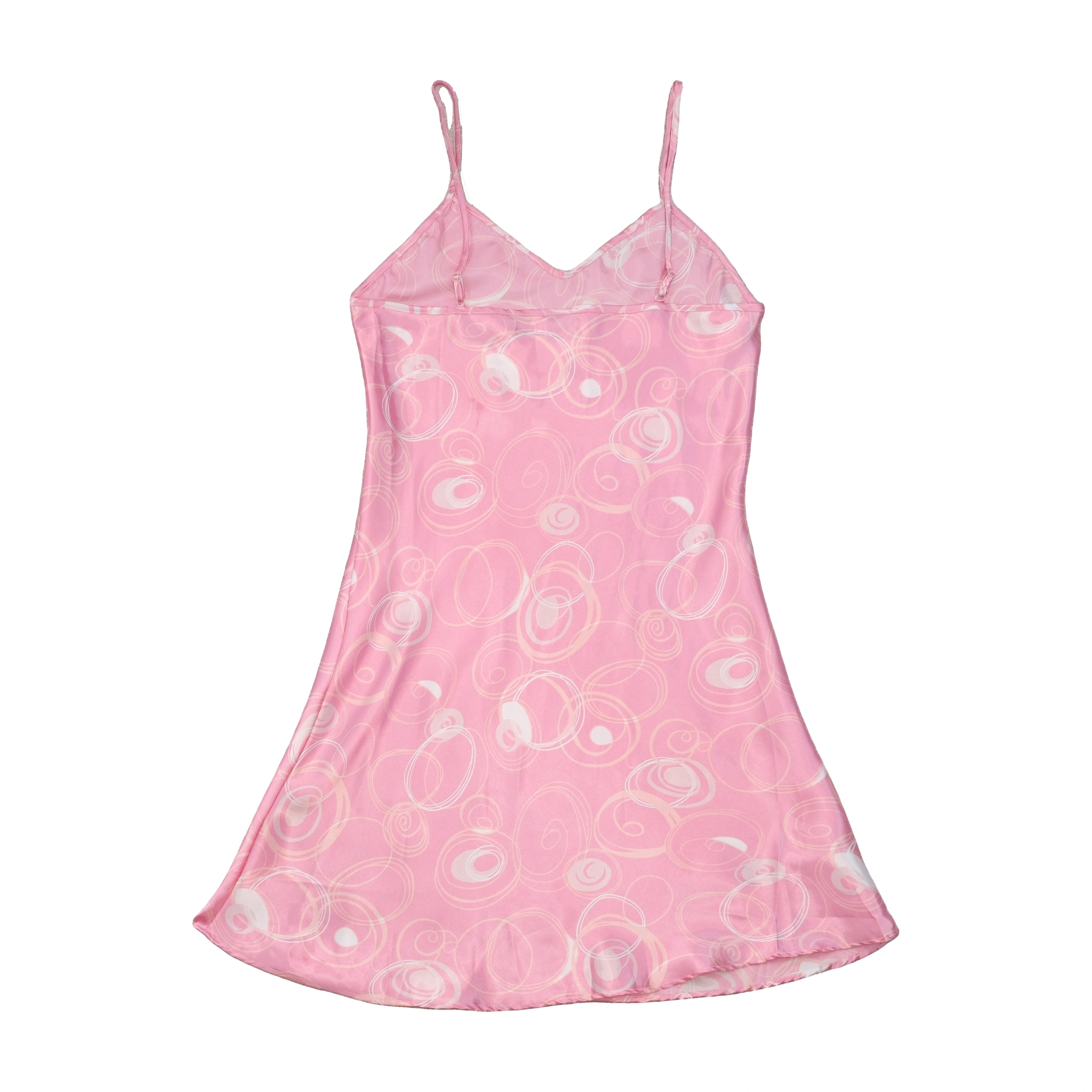 EURO Abstract Swirl Slip Dress