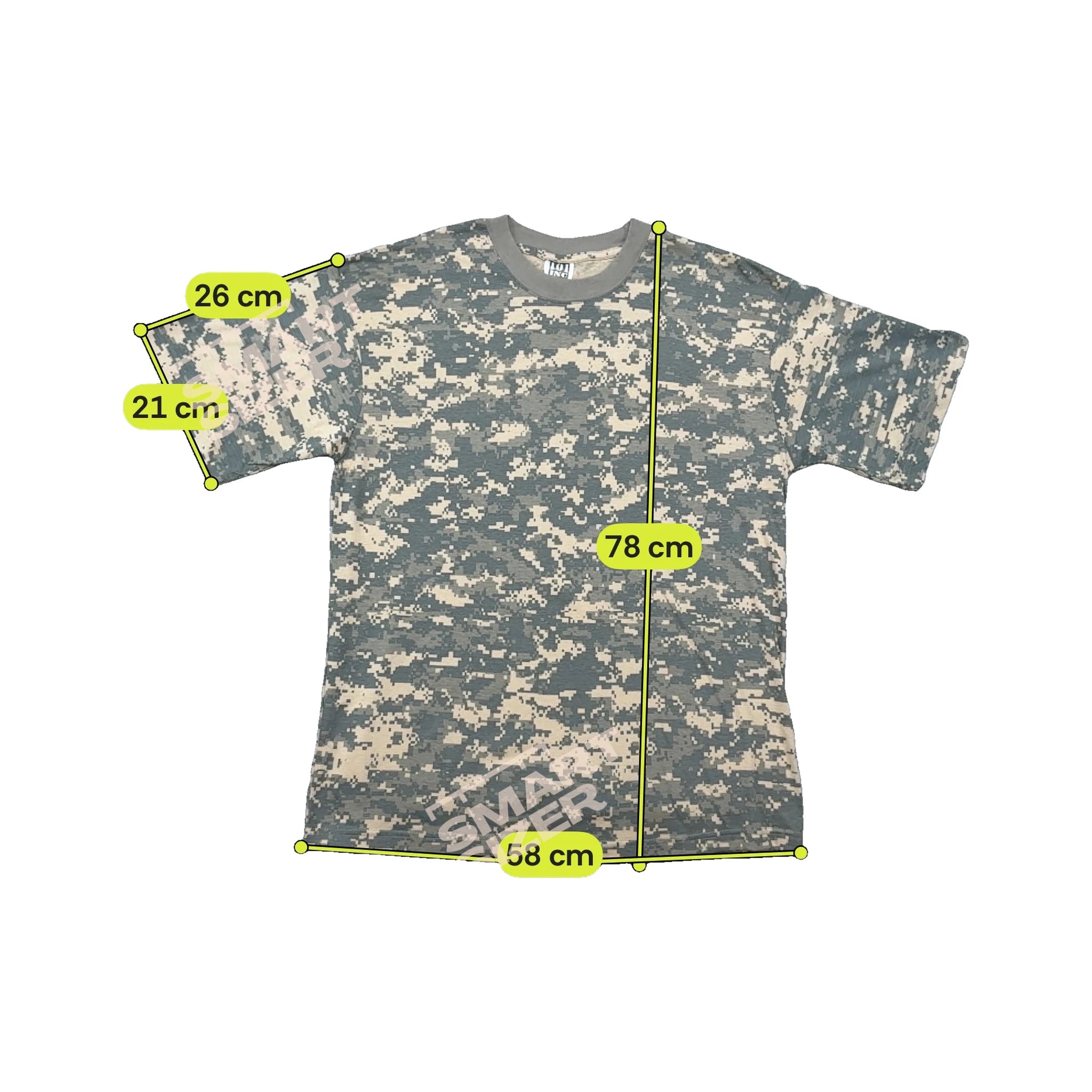 101 Inc Digital Camouflage Cotton Shirt