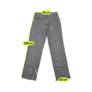 Dickies Vintage Faded Gray Cotton Straight Leg Jeans