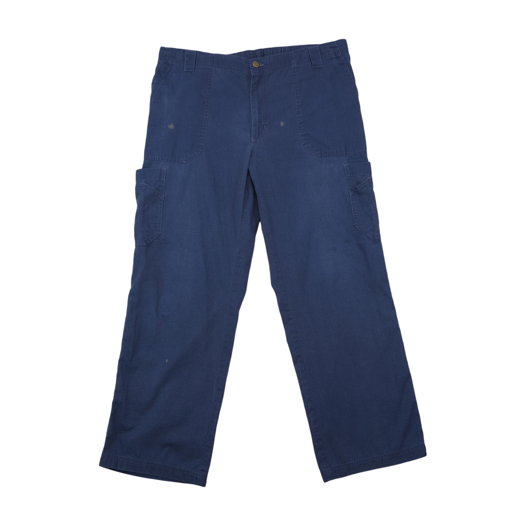 Carhartt Vintage Navy Ripstop Utility Cargo Pants