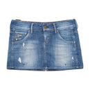 G-Star Raw 3301 Distressed Denim Mini Skirt
