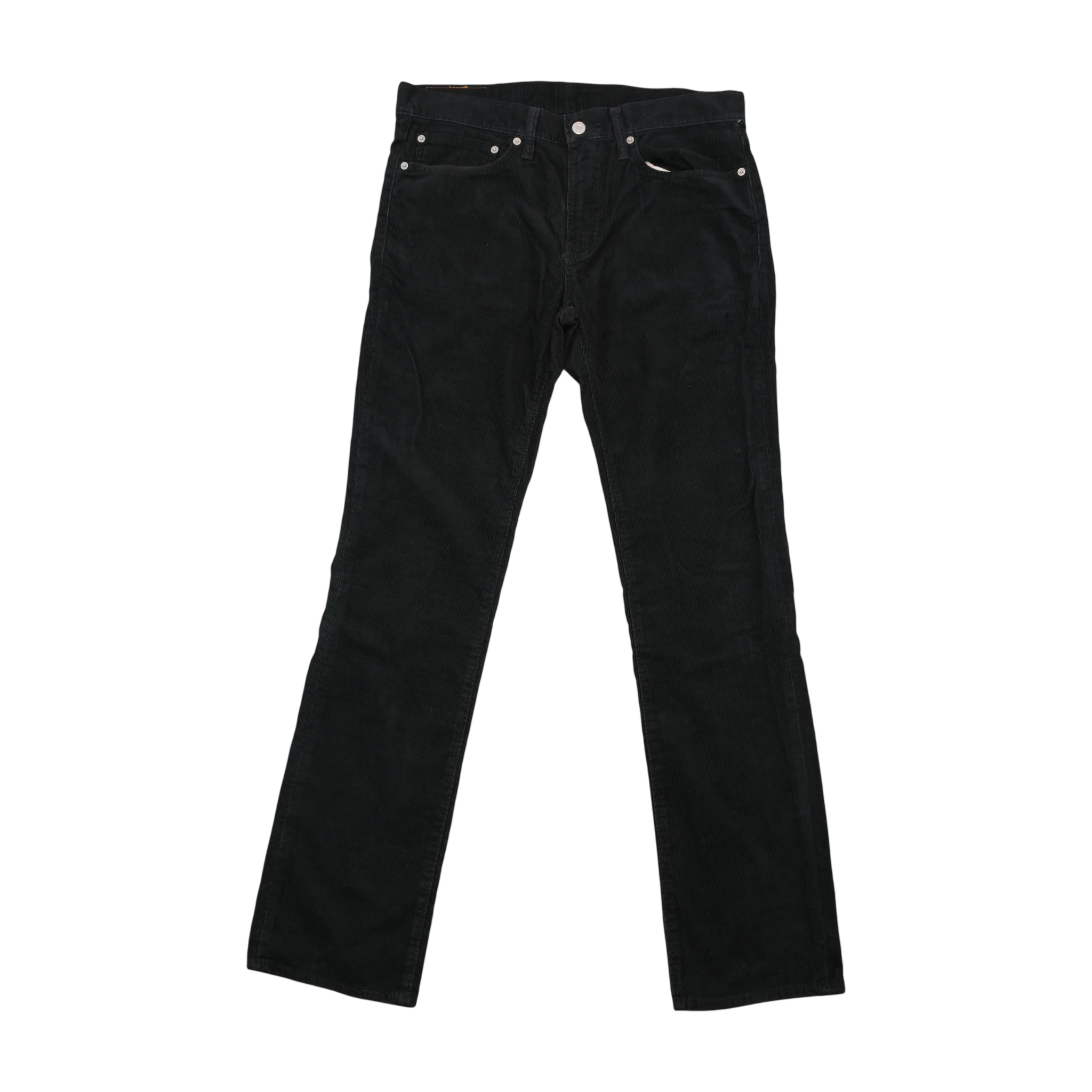 Levi's 511 Black Corduroy Slim Straight Pants