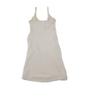 Kaos Sheer Floral Appliqué Silk Blend Tank Top