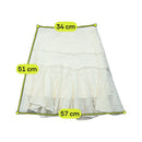 Vintage Sheer Ruffle Knit Skirt (Details)