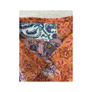 Vintage Patchwork Floral Paisley Collared Blouse