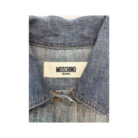 Moschino Jeans Floral Print Denim Jacket