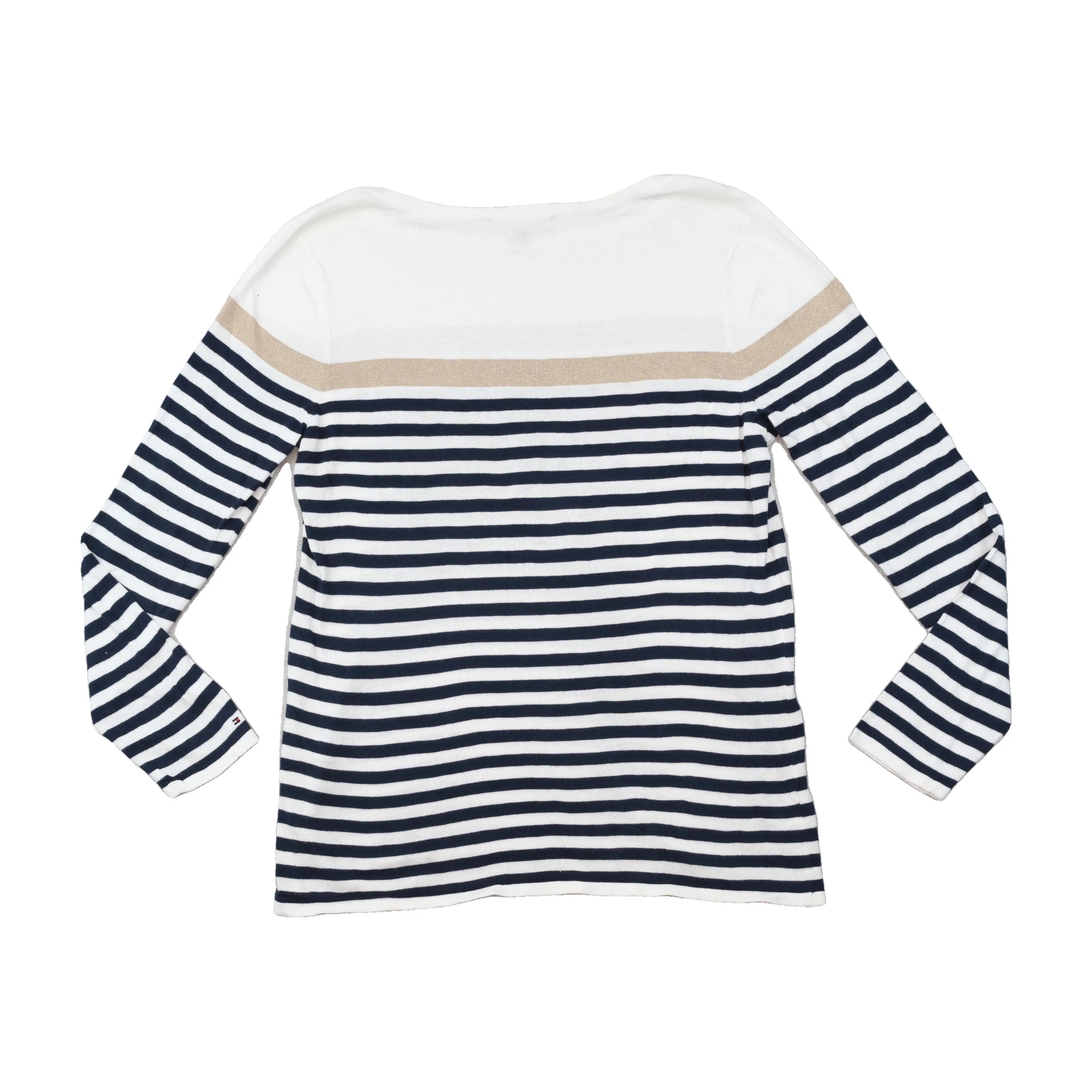Tommy Hilfiger Breton Stripe Cotton Sweater
