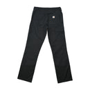 Carhartt Black Straight Leg Stretch Cotton Work Pants