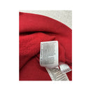 Camisola de gola Redonda adidas vintage vermelha em Mistura de algodão com Três riscas