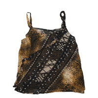 Leopard & Tribal Print Spaghetti Strap Cami Top