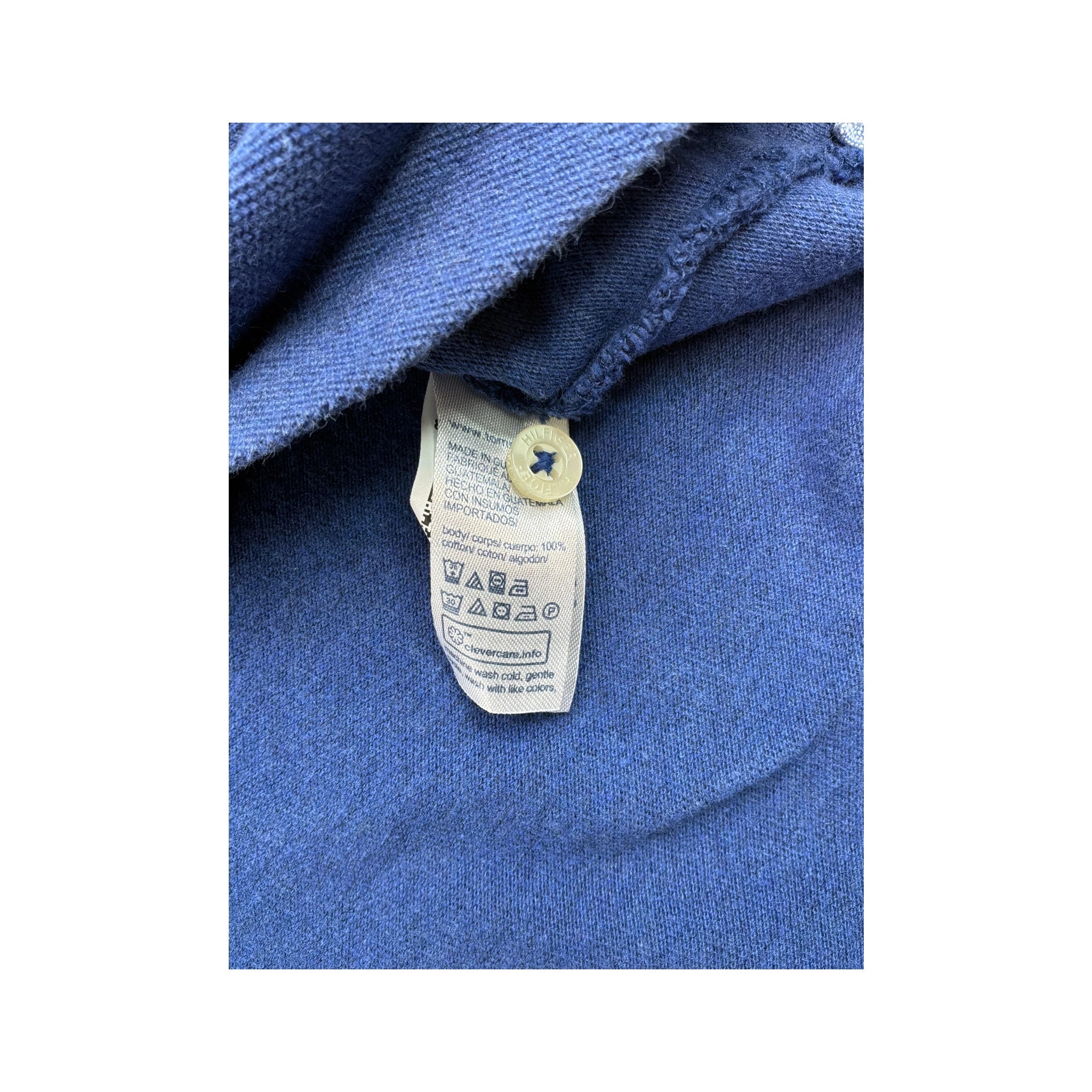 Tommy Hilfiger Logo Embroidered Cotton Piqué Polo Shirt