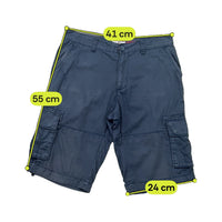 Rhode Island Cotton Navy Cargo Shorts