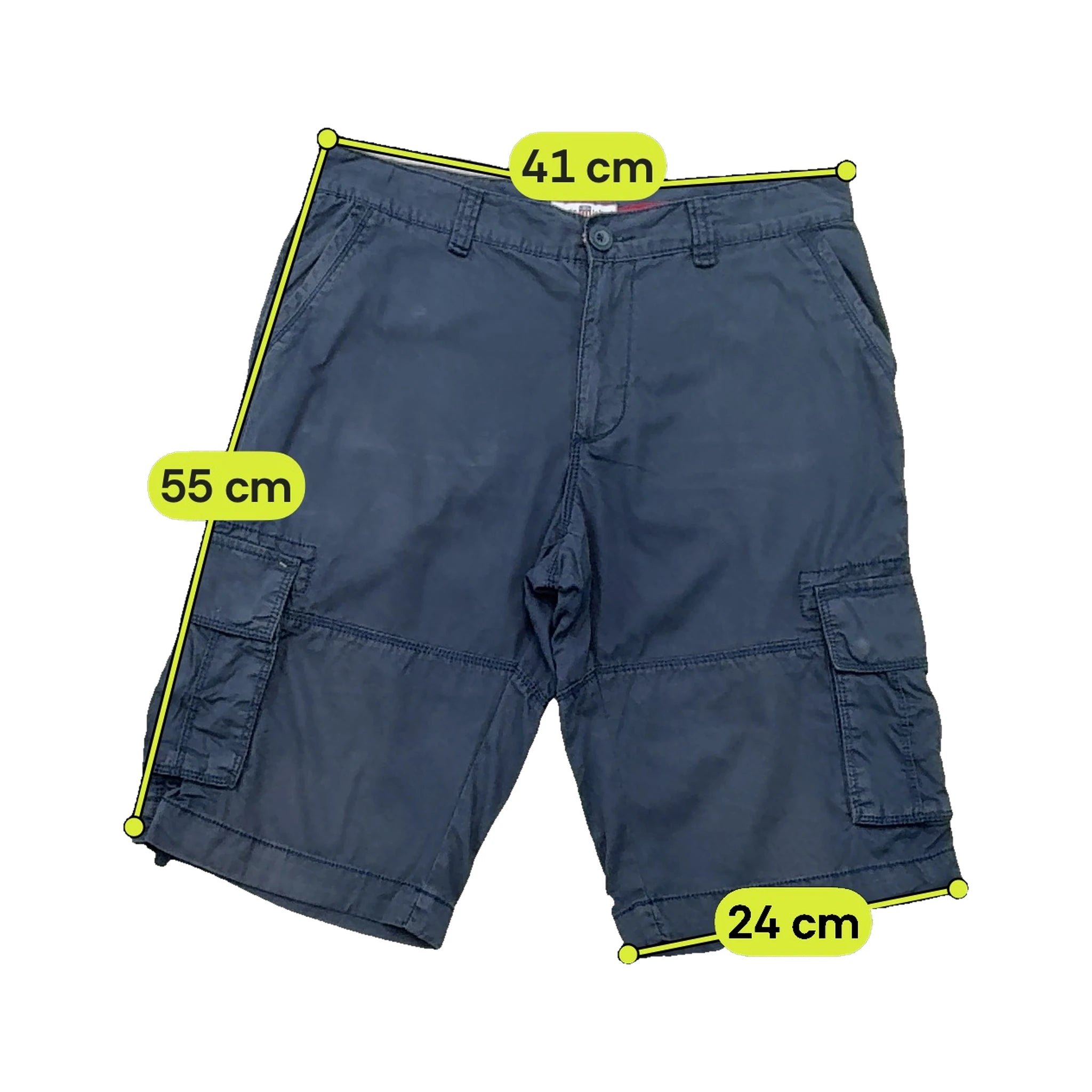 Rhode Island Cotton Navy Cargo Shorts