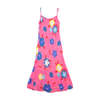 Vintage Pink Floral Spaghetti Strap Slip Dress