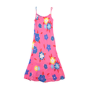 Vintage Pink Floral Spaghetti Strap Slip Dress
