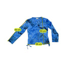 Power Girl Tie Dye Ruched Hem Cardigan (Repriced)