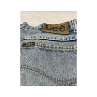 Lee Riders Vintage Light Wash Cotton Straight Leg Jeans