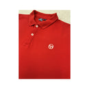 Polo Sergio Tacchini em algodão com logótipo Bordado