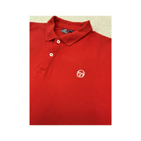 Polo Sergio Tacchini em algodão com logótipo Bordado