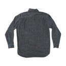 Kolby Gray Cotton Corduroy Button Up Shirt
