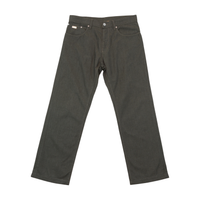 BOSS Hugo Boss Dark Gray Cotton Straight Leg Jeans