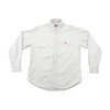 Avirex Light Gray Cotton Button-Down Shirt