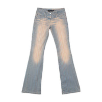 Americo Tavar Striped Flared Jeans