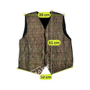 Vintage Floral Brocade Vest Style Jacket