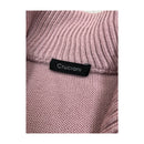 Pink Wool Zip Sweater