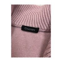 Pink Wool Zip Sweater