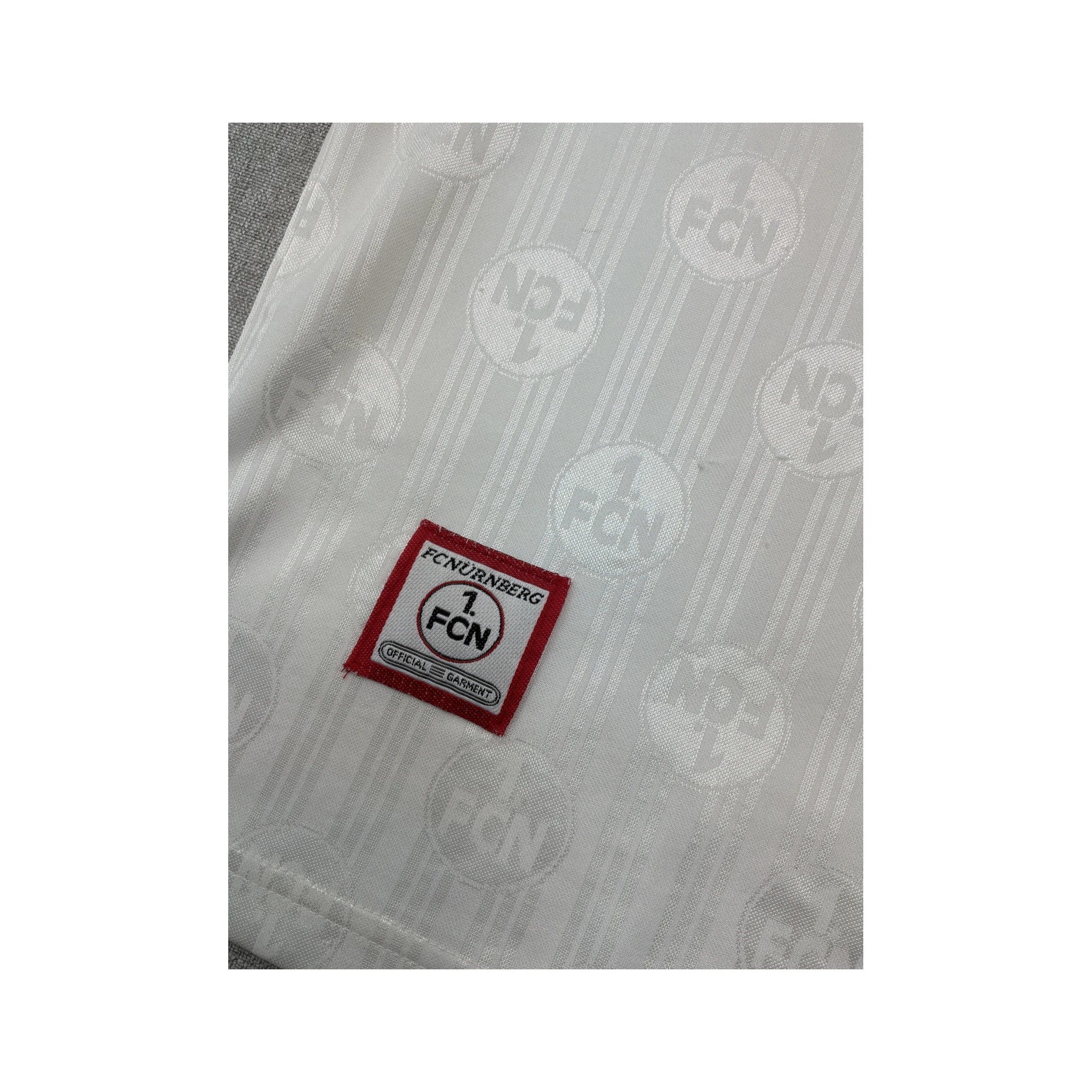 Adidas 1. FC Nürnberg ARO Lace-Up Soccer Jersey Polo