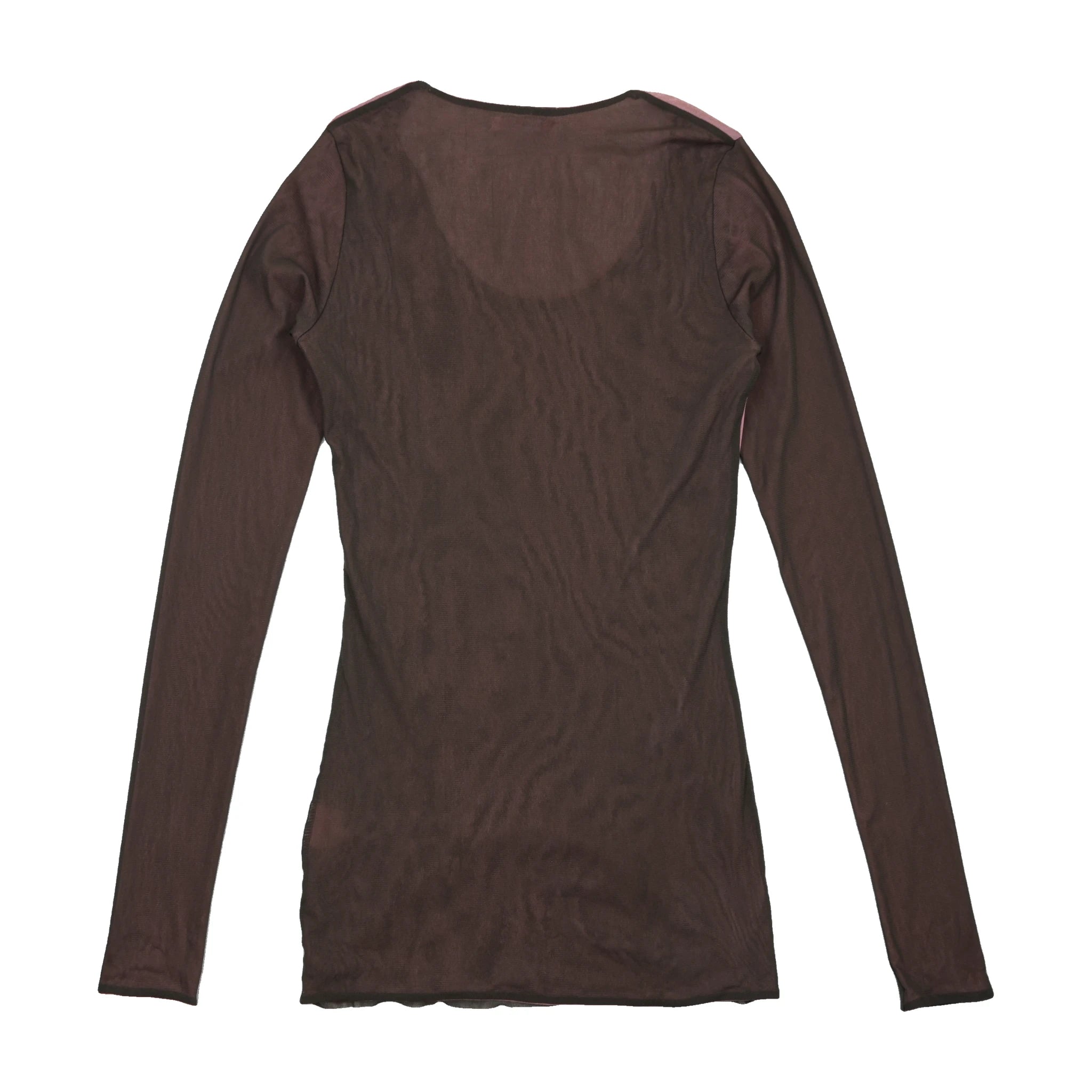 Pink and Brown Dress Top