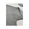 Asics Vintage Gray Quarter Zip Cotton Blend Sweater