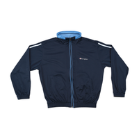 Champion Vintage Navy Full Zip Track Jacket