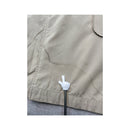 Vintage Beige Minimalist Car Coat Jacket