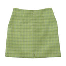 Street One Green Plaid Mini Skirt