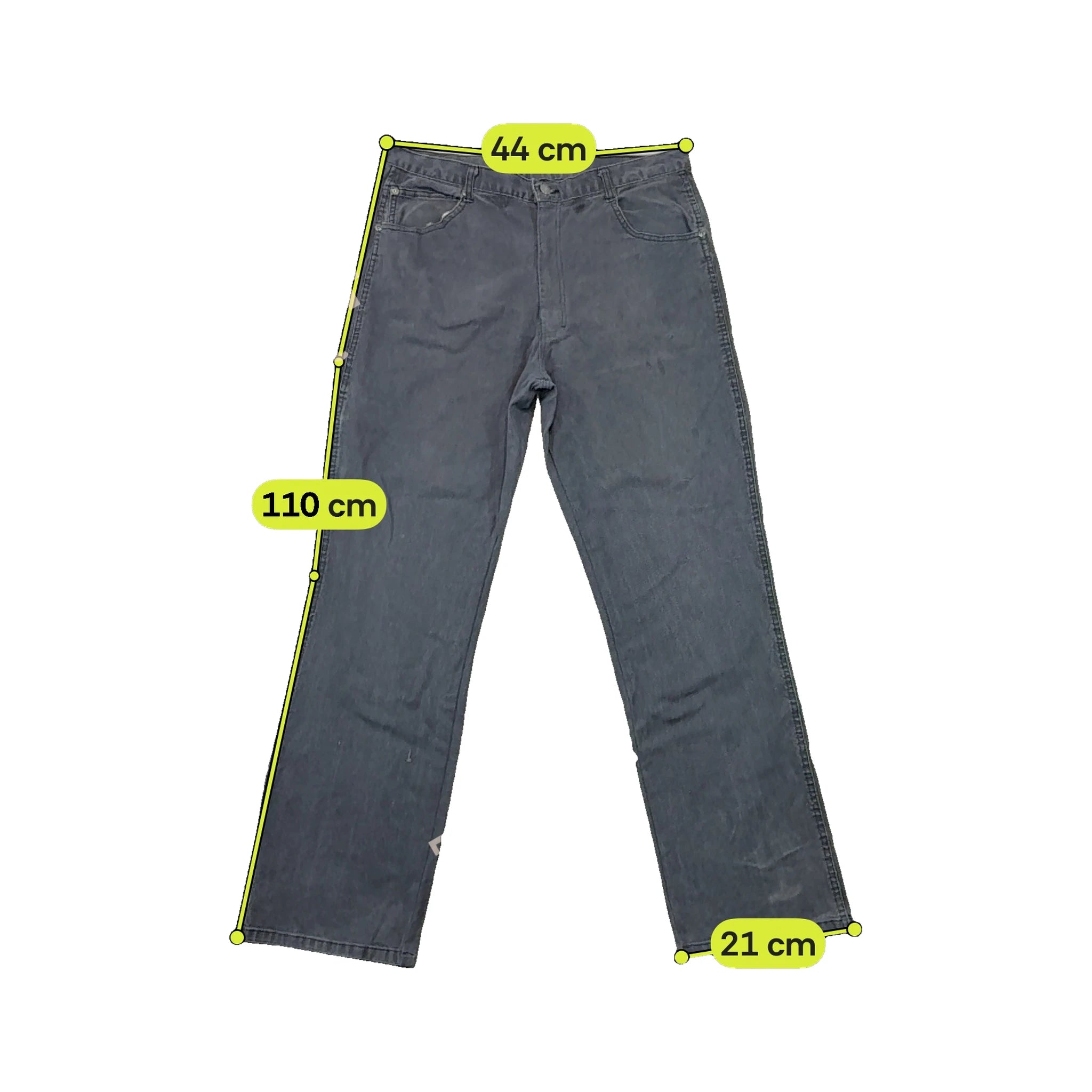 Calças de carpinteiro Dickies vintage pretas de trabalho