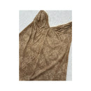 Vintage Brown Micro Print Lace Trim Cami Tank Top