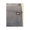 Calças de carpinteiro Dickies vintage pretas de trabalho