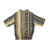 Camisa Professione Uomo vintage com riscas Geométricas e Molas