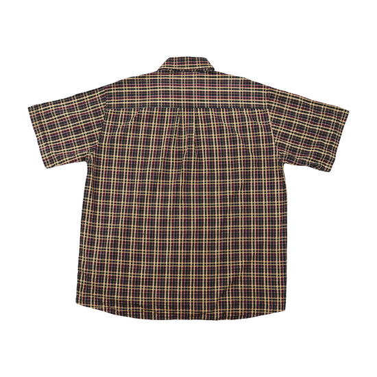 Commander Classic Plaid Cotton Short Sleeve Shirt
