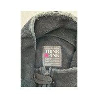 Polar Think Pink vintage preto com Meio Fecho