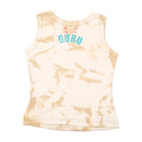 GURU Beaded Floral Cotton Tank Top