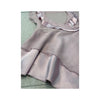 Silk Ruffle Wrap Blouse