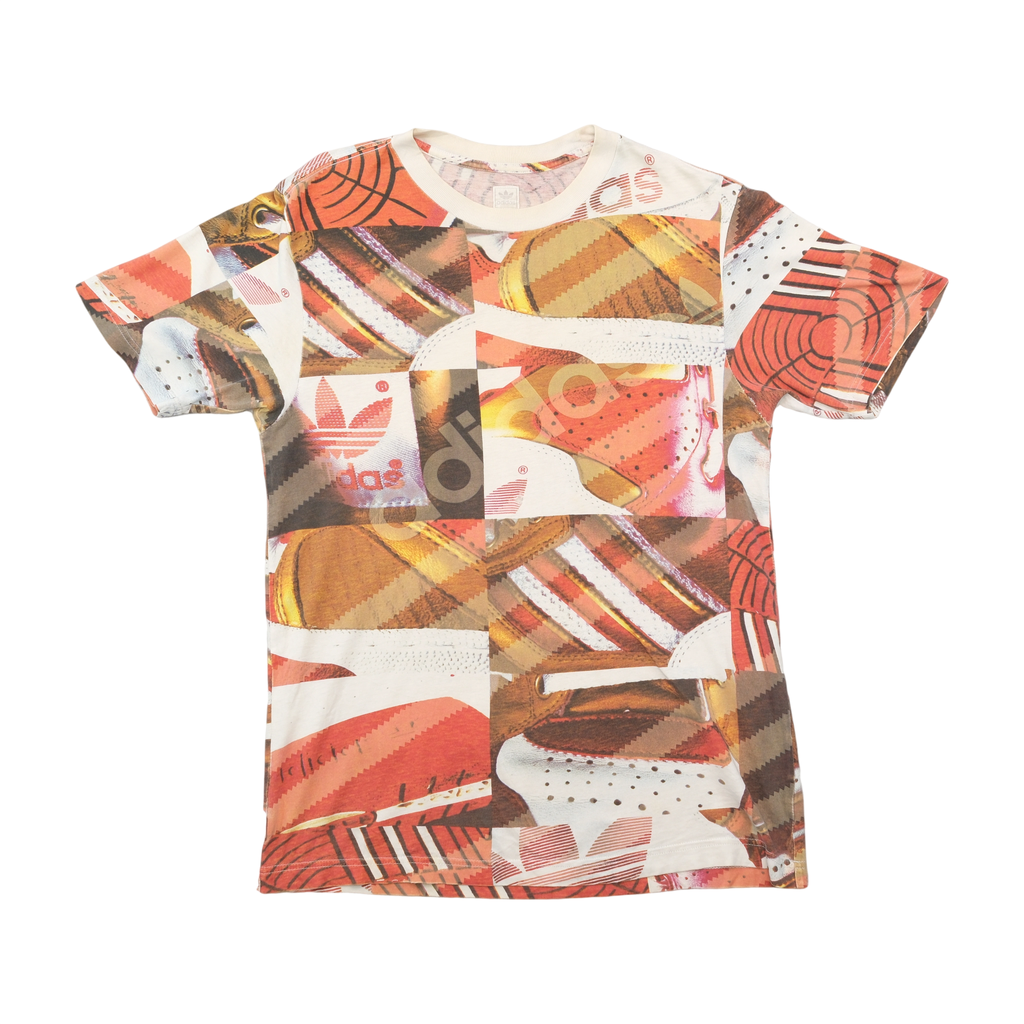 adidas Originals All Over Sneaker Collage Cotton T-Shirt