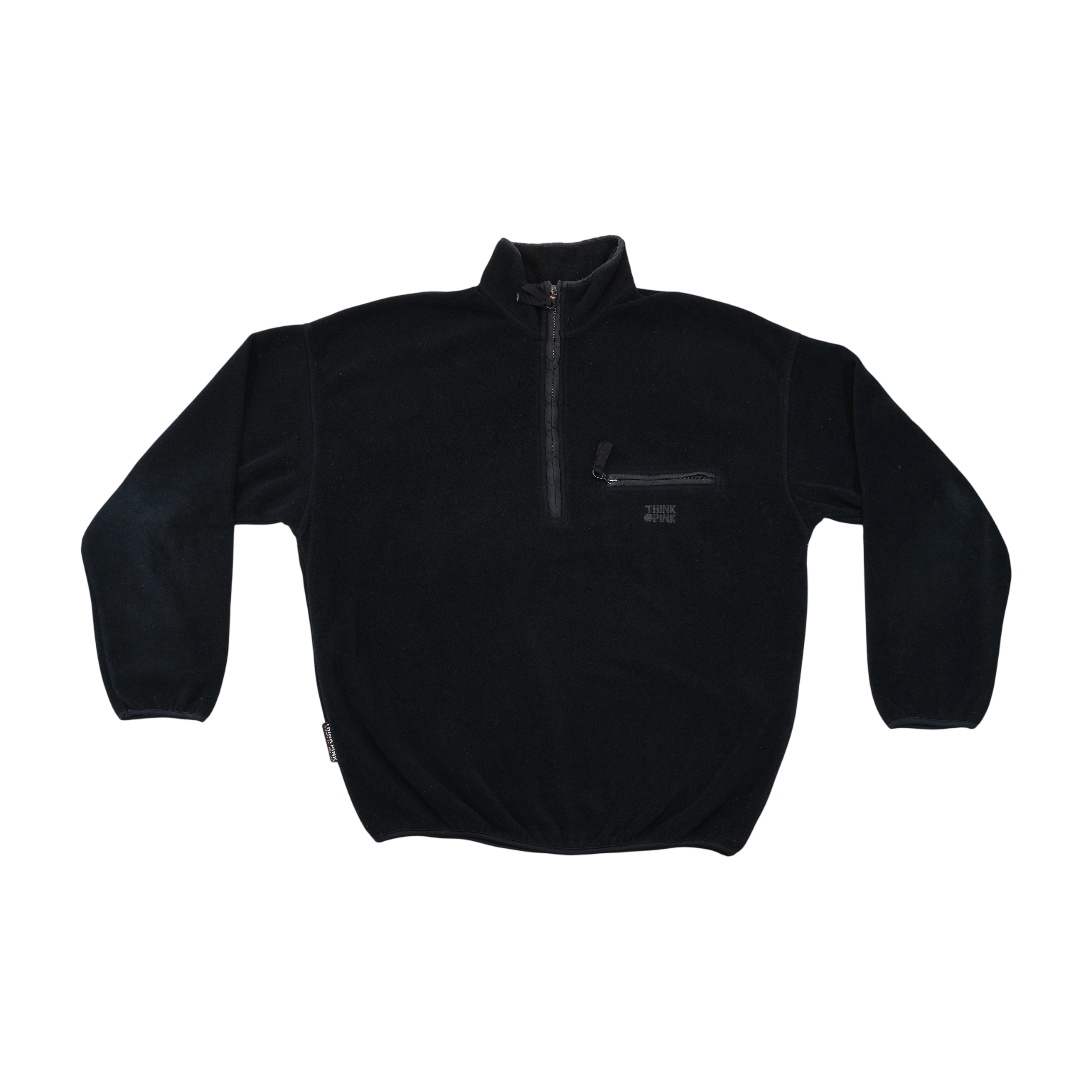 Polar Think Pink vintage preto com Meio Fecho